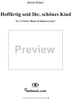 Italienisches Liederbuch, nach Paul Heyse, Part 1, No. 13 - Hoffärtig seid Ihr, schönes Kind