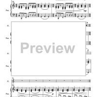 Sonata for Flute and Piano - Piano Score