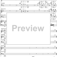 Grand Scene of the Consecration, and First Finale from "Aida", Act 1 - Score