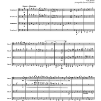 Music for Royal Fireworks - Score