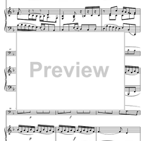 La Bavolet Flottant F Major - Score