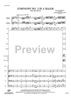 Symphony No. II in A Major (1st Movement) - Score