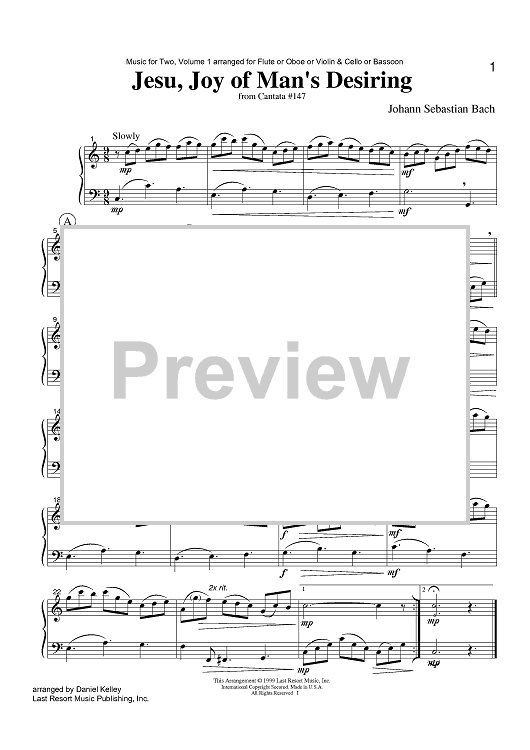 Jesu, Joy of Man's Desiring - from Cantata #147