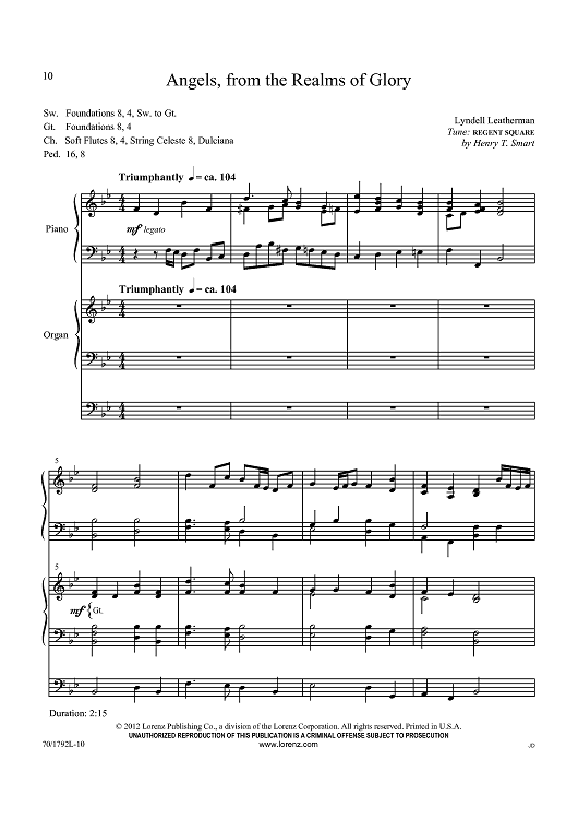 Angels, from the Realms of Glory