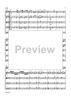 Presto from String Quartet No. 6 - Score