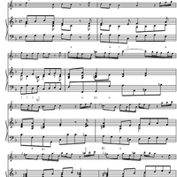 Sonata F Major - Score