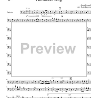 Reindeer Rag - Euphonium