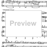 Advanced 1/1 - Variations on a theme by Paganini - Score