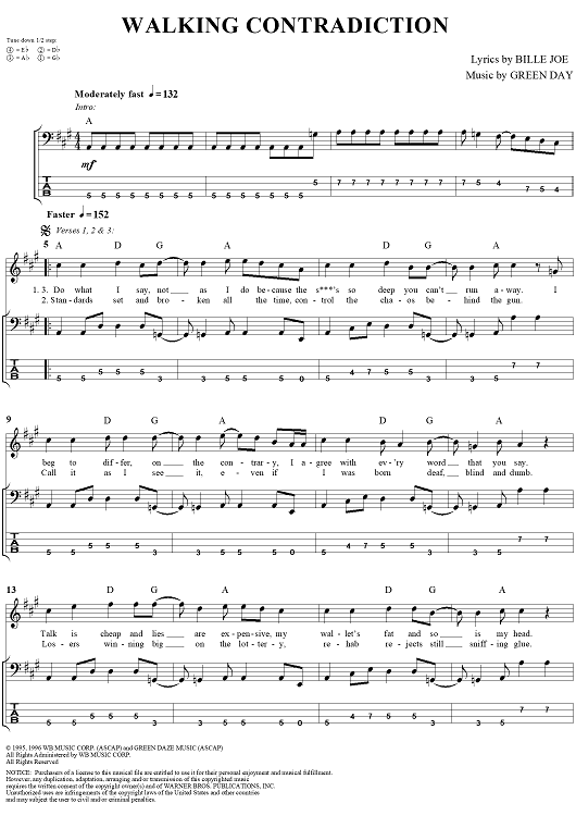 Walking Contradiction