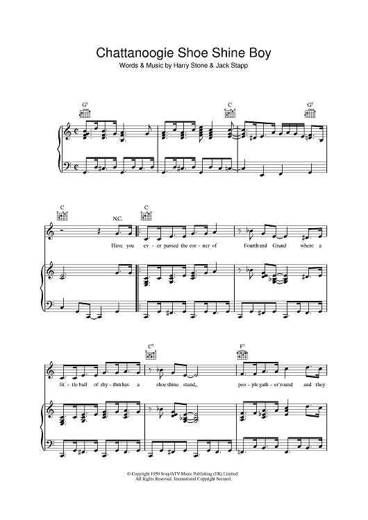 Chattanoogie shoe 2025 shine boy