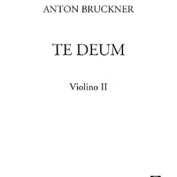 Te Deum - Violin II