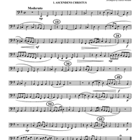 Three Sacred Palestrina Pieces - Tuba 2
