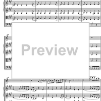 Quintet A Major KV581 - Score