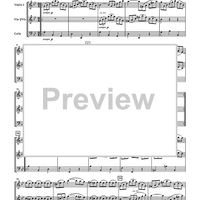 Prelude to Postlude: Ceremonial Music for String Trio - Score