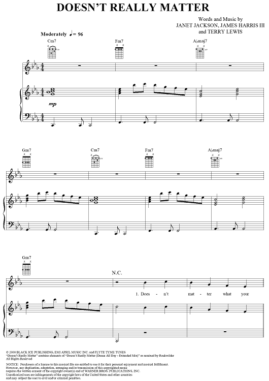 Doesn't Really Matter