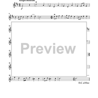 The Royal Fireworks Music - Violin 2