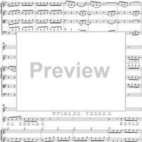 Appendix (Anhang), from "Le Nozze di Figaro", K492 - Full Score