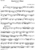 Quartet in A minor - Flute 1/Violin 1
