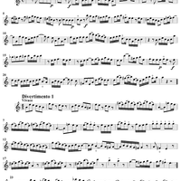 Quartet in A minor - Flute 1/Violin 1