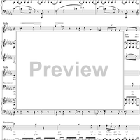 Duet from "Aida", Act 3 - Score