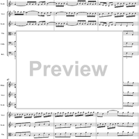 Water Music Suite no. 1 in F major, no. 1: Overture - Full Score