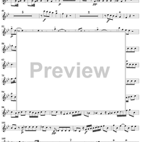 Concerto for Organ in Bb Major, Op 4, No. 2 (HMV 290) - Violin 1