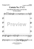 Cantata No. 17 - Trumpet 1