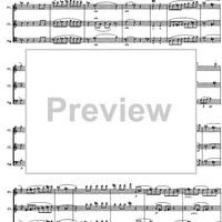 Ein Scherz-Trio - Score