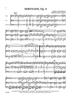 Serenade, Op. 8 for String Trio - Score