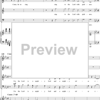 Come, Let Us Sing (Psalm 95), Op. 46: No. 2, Come, Let Us Sing