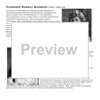 Contents and Composer Biographies - Bonus Material