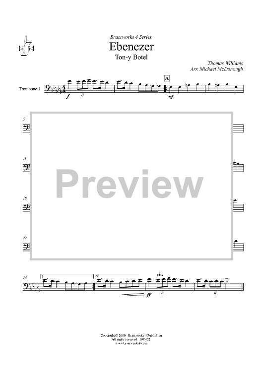 Ebenezer - Trombone 1