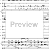 "Batti, batti, o bel Masetto", No. 13 from "Don Giovanni", Act 1, K527 - Full Score