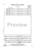 Three Susato Dances - Score