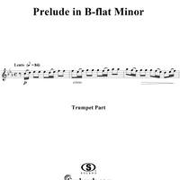 Prelude in B-flat Minor - Trumpet