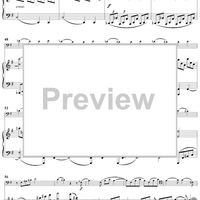 Cello Sonata No. 1 in E Minor - Piano Score