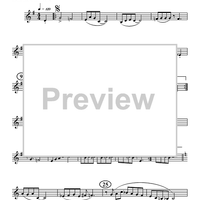 Beale Street Blues - Clarinet 3 in B-flat (op. Alto Cl.)