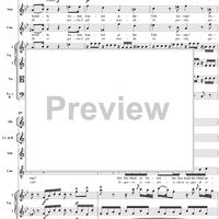 La Finta Giardiniera, Act 3, No. 27 "Du mich fliehen?" (Recitative/Duet) - Full Score