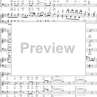 Del dì la massaggiera: No. 1 from "La donna del lago", Act 1 - Score