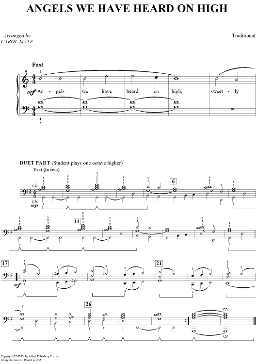 Angels We Have Heard On High