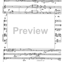 Sonata da camera No. 1 ... meditation and nocturnes - Score