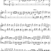 The Two Little Bullfinches - Piano Accompaniment