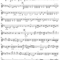 Violin Duet No. 8 in E-flat Major from "Twelve Easy Duets", Op. 10 - Violin 2