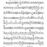 Two By Four for Cello Quartet - Cello 1