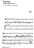 Trio lirico - Score