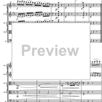 String Quintet Eb Major Op. 4 - Score