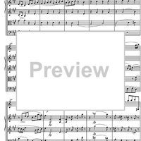 Quintet A Major KV581 - Score