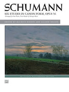 Six Etudes in Canon Form, Opus 56, No.1 - Pas trop vite