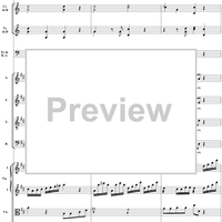 Germe di cento Eroi (Chorus), No. 4 from "Il Sogno di Scipione" - Full Score