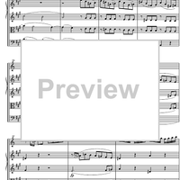 Quintet A Major KV581 - Score